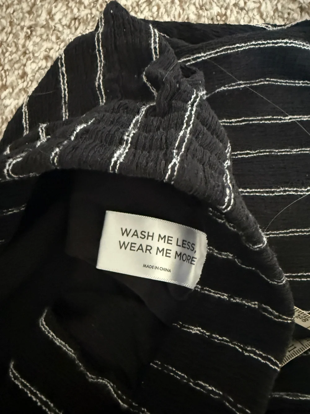 Pacsun Black Stripe Linen Shorts  Men's Black Pinstripe Casual Shorts M